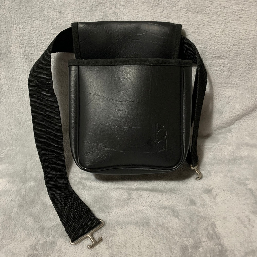 Vintage Bob Allen ‎ Superior Shell Pouch Hull Bag Shotgun Black Faux Leather